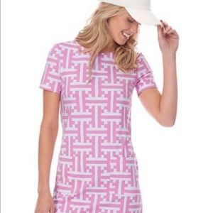 Persifor Carter Mini Dress in Pink (Tulip)